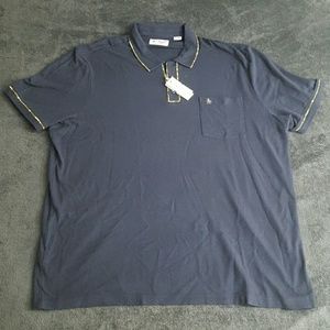 NWT ORIGINAL PENGUIN CAMOUFLAGE TIPPED POLO
